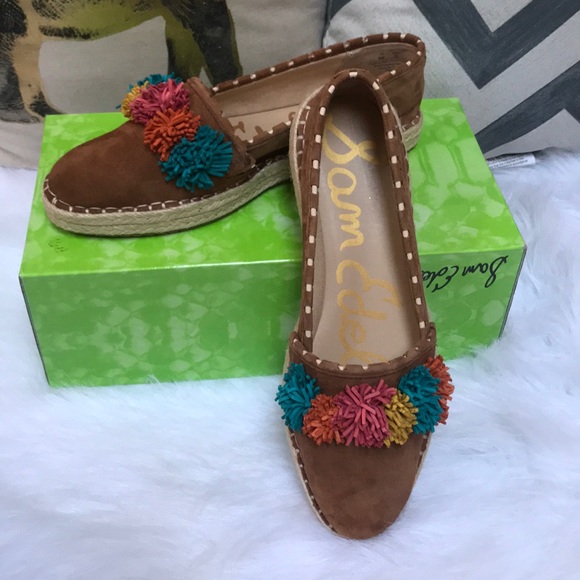 Sam Edelman Shoes - SAM EDELMAN “ISSA” tan suede.multi tassels. Size:9
